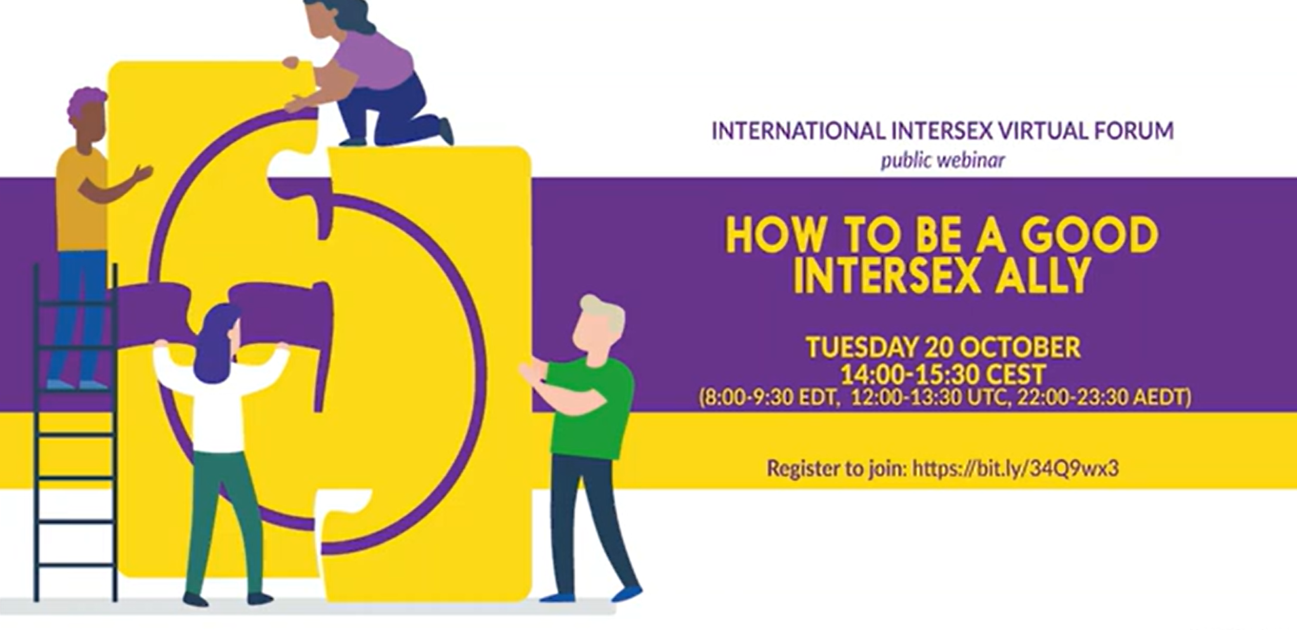 International Intersex Virtual Forum Banner